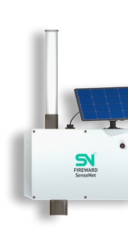 SenseNet Wildfire Detection Solution with Sensors