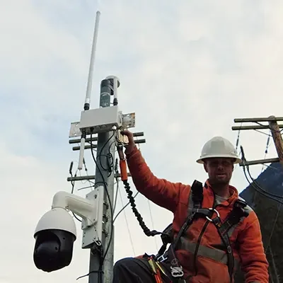 wildfire detection install 1 - sensenet