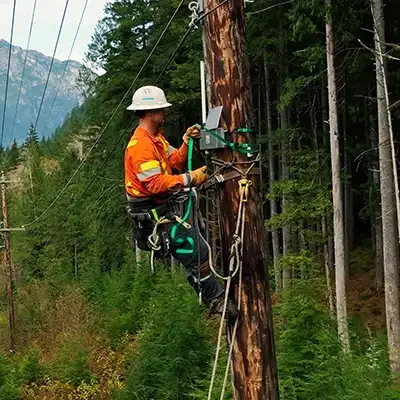 wildfire detection install 2 - sensenet
