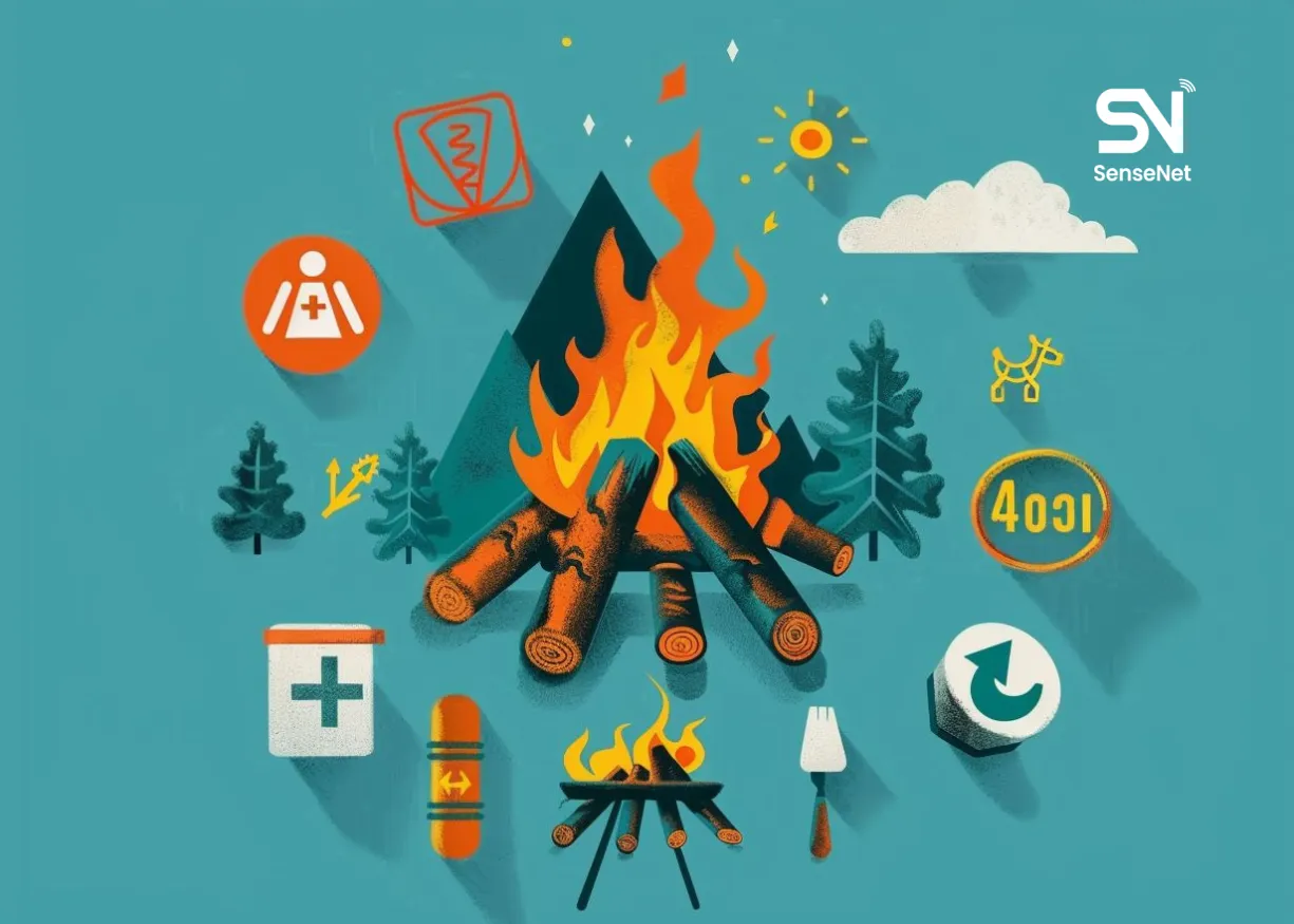 how to escape a wildfire